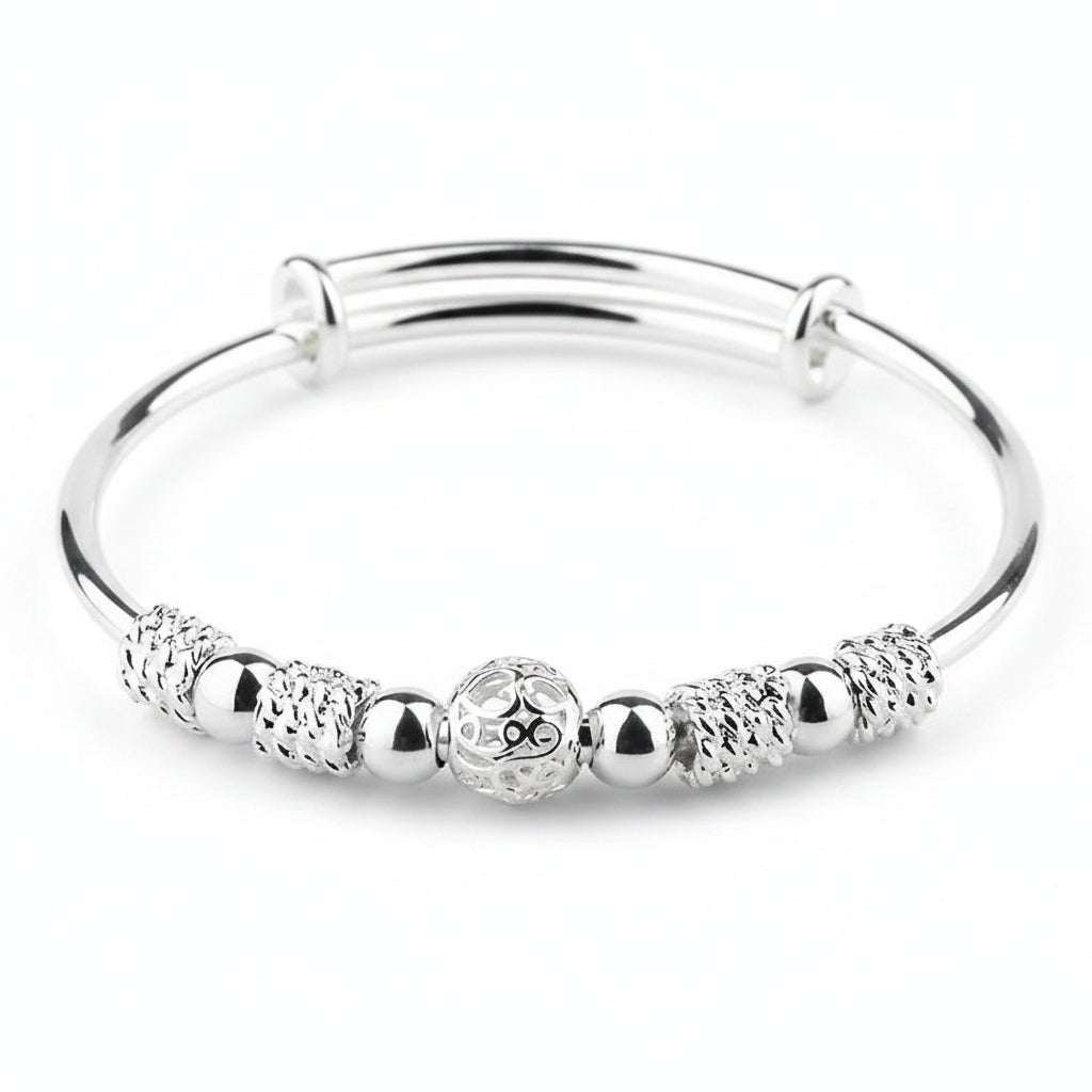 925 Sterling Silver Elegant Bracelet for Women – Classic Fashion Jewelry