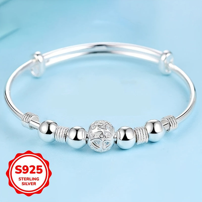 925 Sterling Silver Elegant Bracelet for Women – Classic Fashion Jewelry