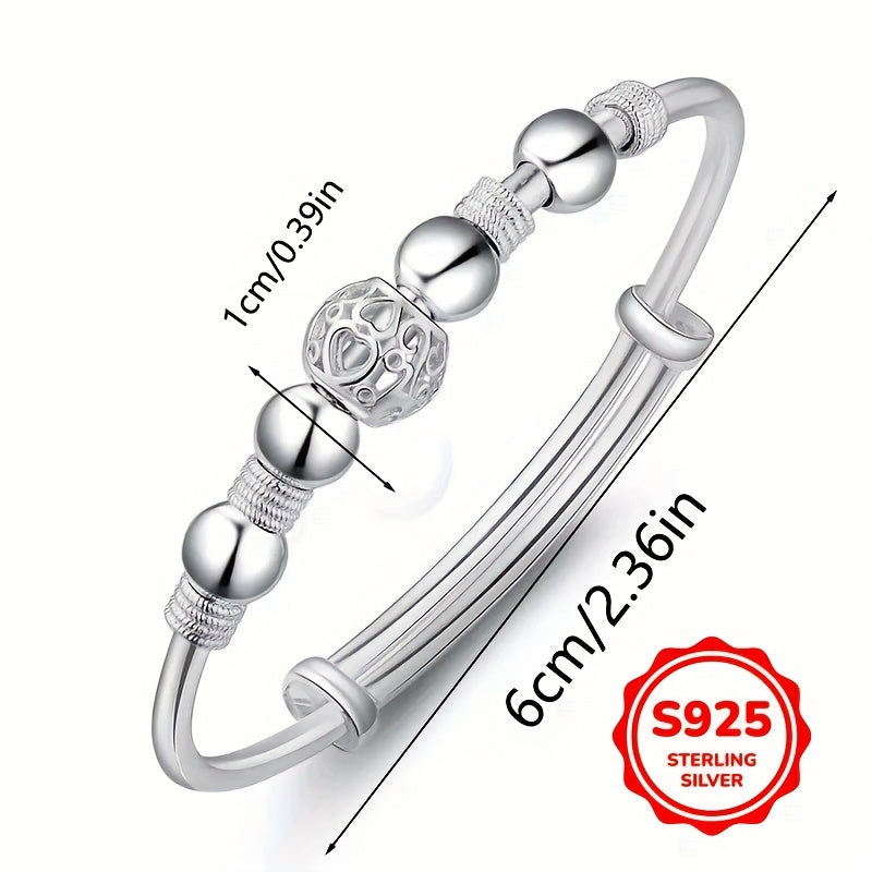 925 Sterling Silver Elegant Bracelet for Women – Classic Fashion Jewelry