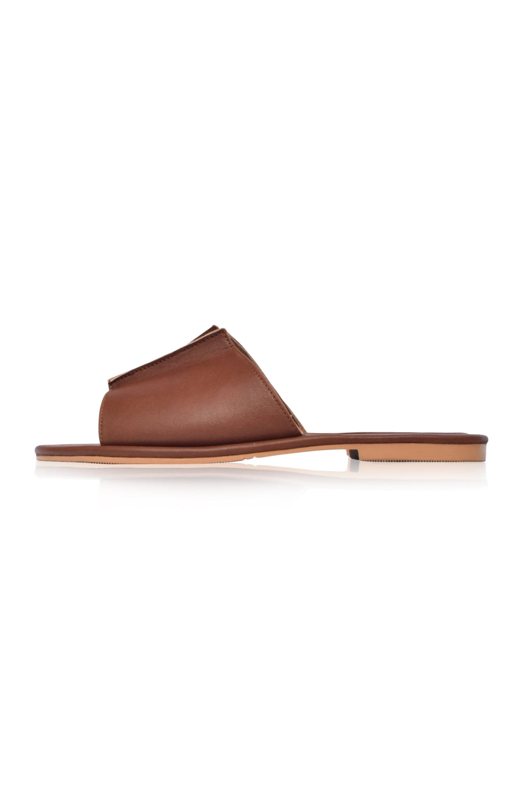 Bilbao Leather Slides