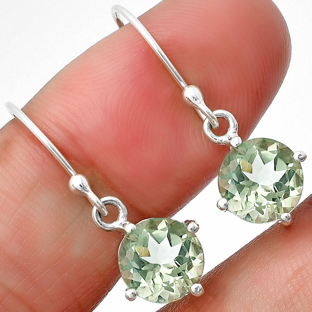 Round Gemstone 925 Sterling Silver Earrings & Pendant Jewelry Set DGT01052 T-1003