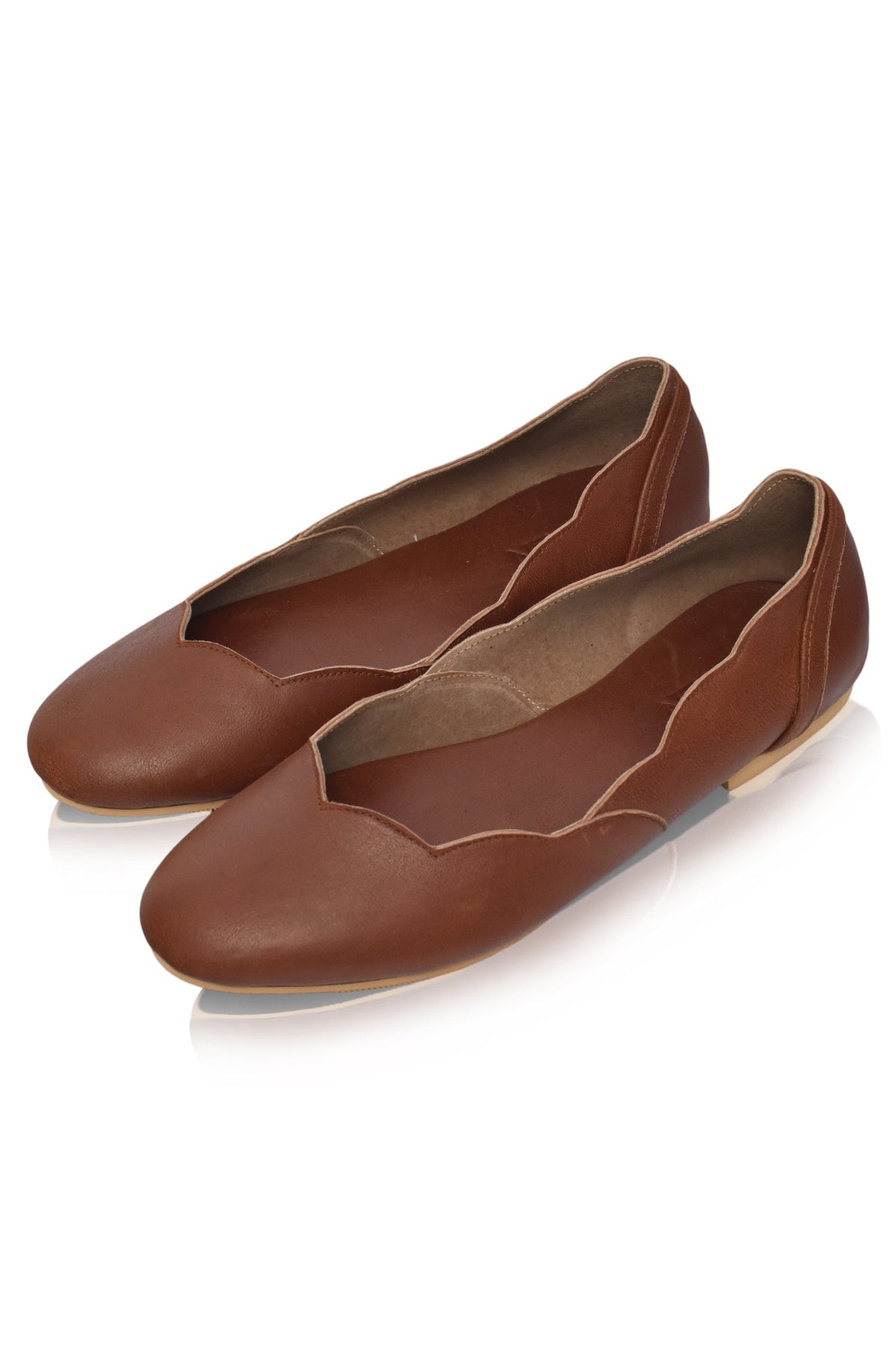 Milan Leather Ballet Flats