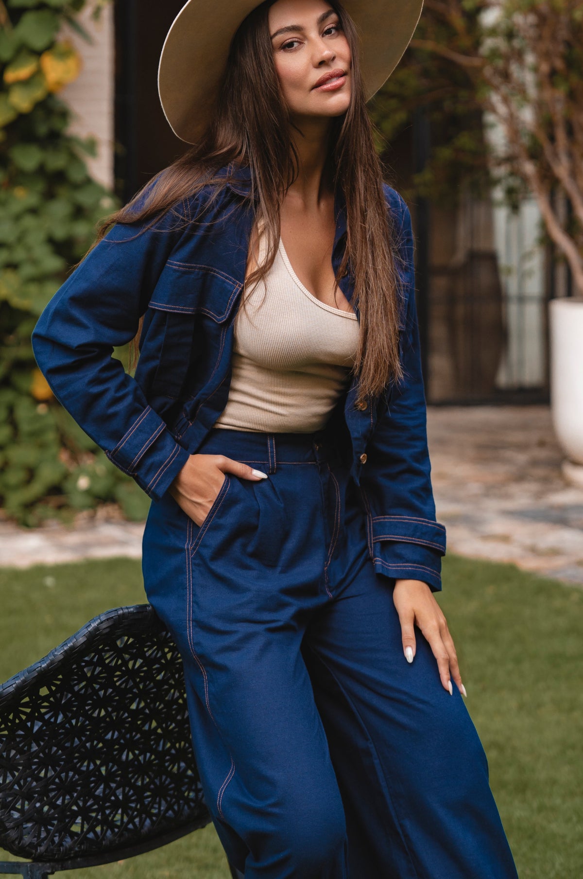 Orion Wide Leg Linen Pants