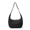 Water-Resistant Nylon Crescent Crossbody Bag – Large Capacity Adjustable Hobo Shoulder Bag