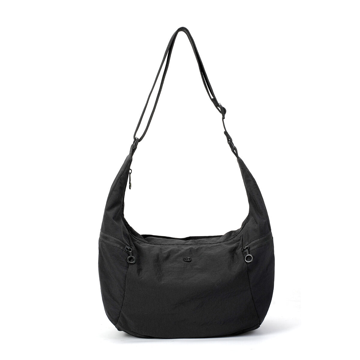 Water-Resistant Nylon Crescent Crossbody Bag – Large Capacity Adjustable Hobo Shoulder Bag