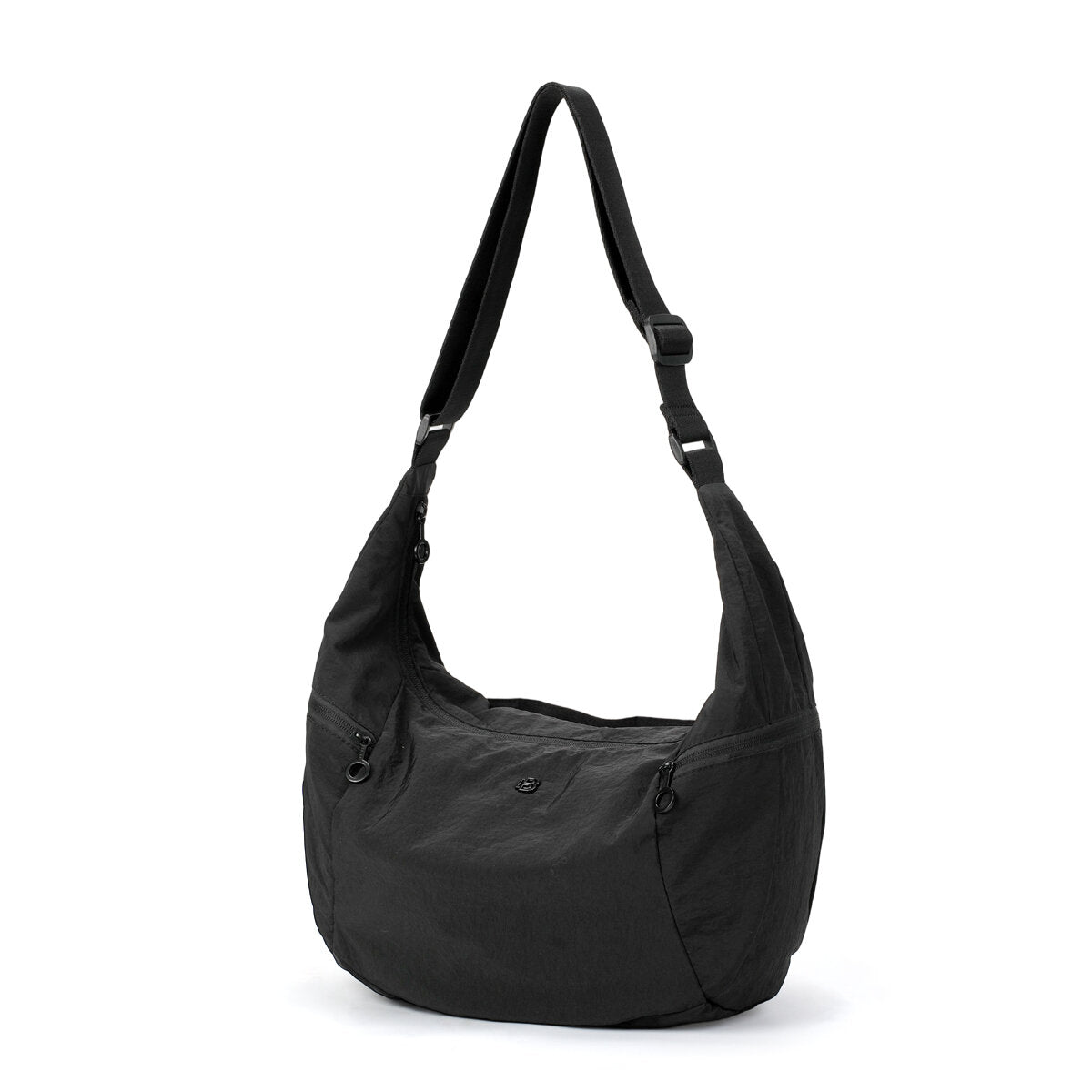 Water-Resistant Nylon Crescent Crossbody Bag – Large Capacity Adjustable Hobo Shoulder Bag